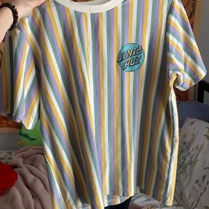 Striped Santa Cruz Tee